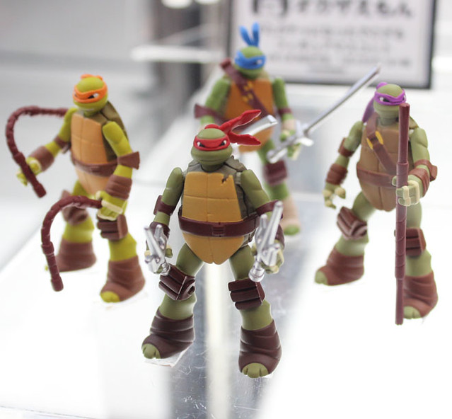 TAKARATOMY  忍者龜轉蛋