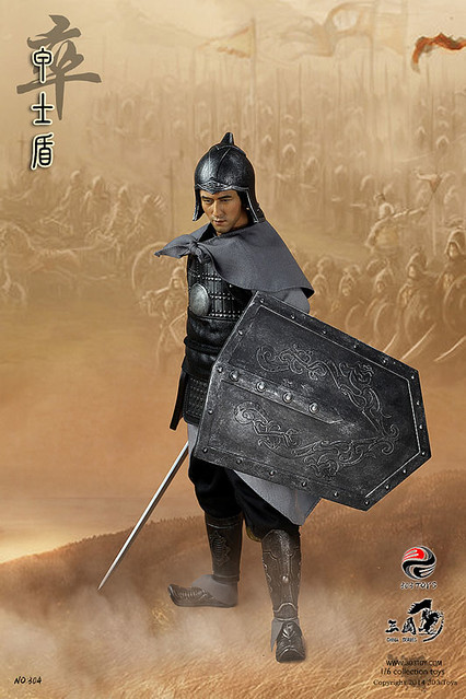 303TOYS新作：三國系列（卒）甲士盾套裝人偶