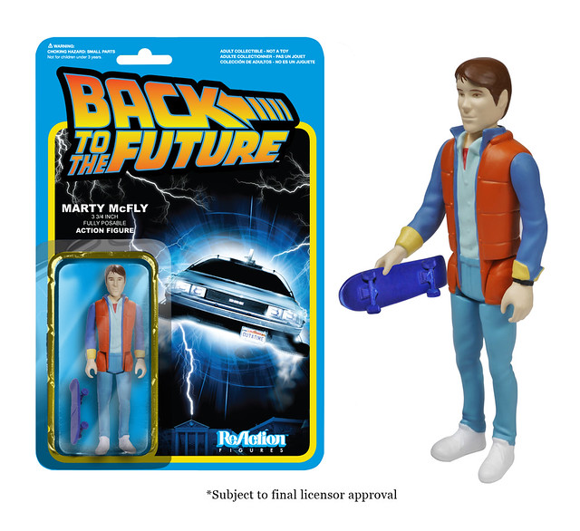 FUNKO X SUPER7【回到未來】Back to the Future 3.75吋 吊卡作品