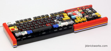 功能完整、可完整動作！LEGO 積木打造的鍵盤好讚啊！！！