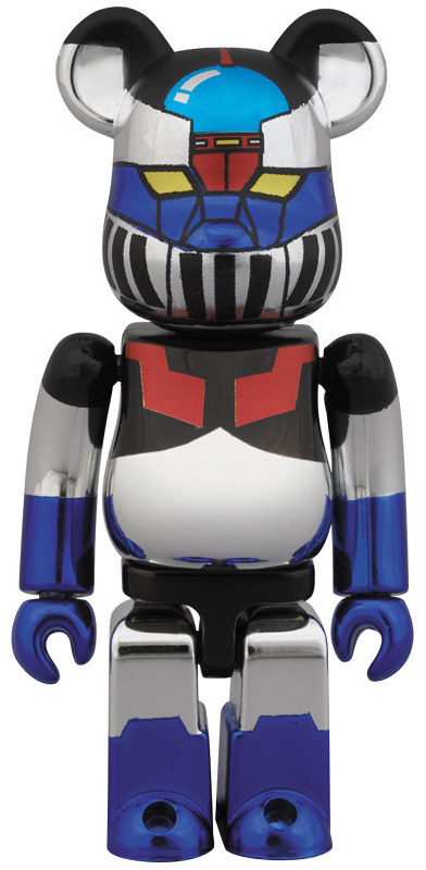 無敵鐵金剛 誕生40+1週年紀念 電鍍版 BE@RBRICK