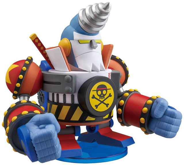 WCF 鉄の海賊!!フランキー将軍+GIGA 3種 33-MY0518-13 Review WCF Franky GiGa Shogun - Unbox Onepiece Figure
