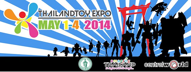 2014 Thailand Toy Expo【泰國玩具展】5 月 1~4 日 倒數計時