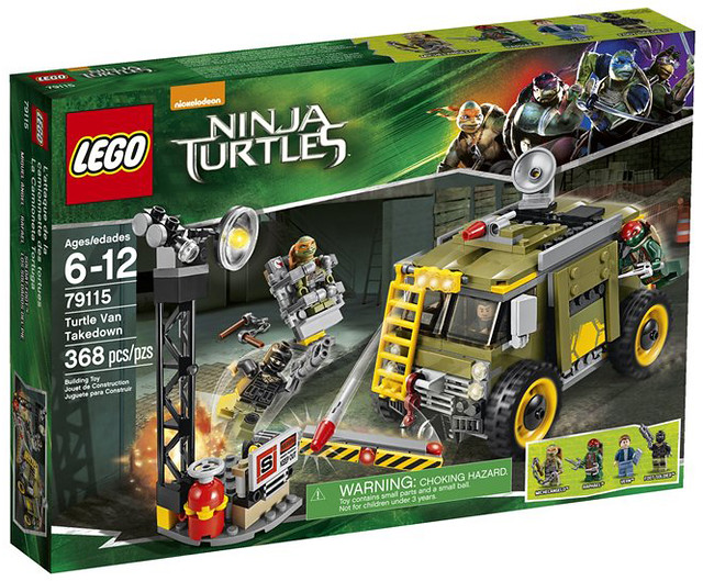 【販售資訊公開】LEGO 電影版《忍者龜：變種世代》！