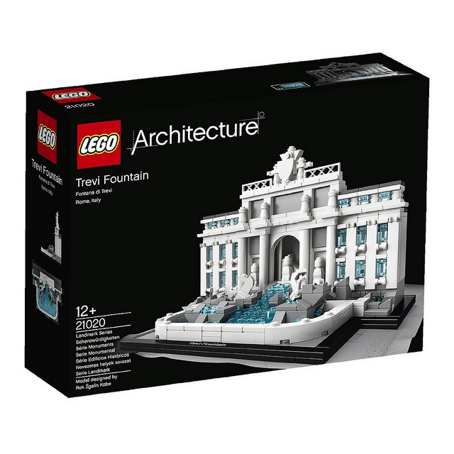 LEGO® 21020 Architecture 地標系列【特萊維噴泉】Trevi Fountain