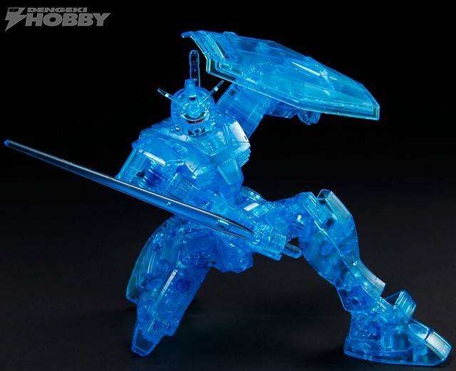 超激限定品「HG RX-78-2 鋼彈Ver.G30th 電擊HOBBY雜誌透明藍Ver.」