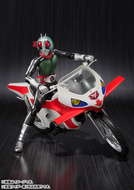 載具風潮再起！～ S.H.Figuarts 假面騎士新1號 & 新旋風號 組合／單品 同時推出！