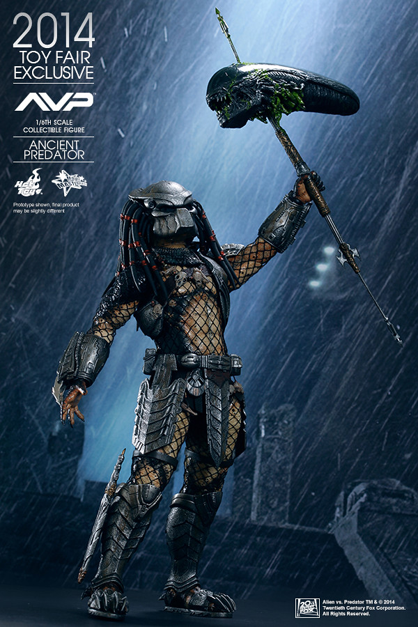 Hot Toys – MMS250 – 異形戰場【遠古終極戰士】1/6 比例 Alien vs. Predator Ancient ...