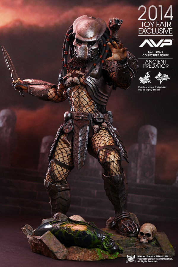 Hot Toys – MMS250 – 異形戰場【遠古終極戰士】1/6 比例 Alien vs. Predator Ancient ...