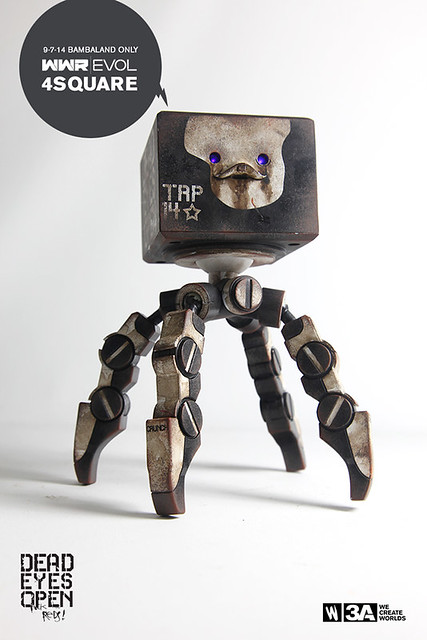 その他 ThreeA WWR EVOL PANDA CORP 4SQUARE 1/6 threeA – WWR EVOL【4SQUARE】1/6 比例四爪方塊