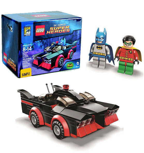 LEGO® SUPER HEROES 系列【經典影集版蝙蝠車】SDCC TV Series Batmobile