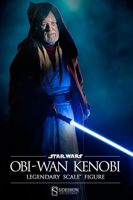 SIDESHOW 星際大戰【歐比王】Obi-Wan Kenobi Legendary Scale Figure