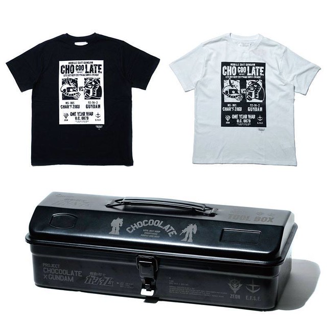 :CHOCOOLATE × GUNDAM 聯名鐵盒TEE 套裝組