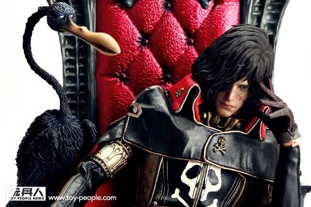 Hot Toys - MMS223 - 《宇宙海賊哈洛克》1/6 比例 哈洛克 & 阿卡迪亞王座 開箱報告