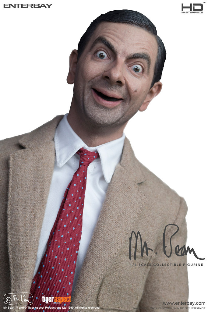 【發售資訊公開】這根本就是真人啦！～ ENTERBAY 推出1:4比例《豆豆先生》Mr. Bean！
