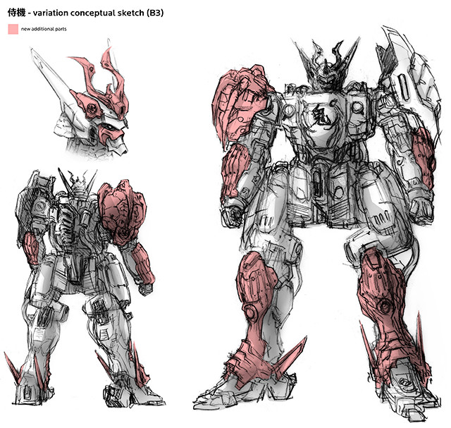 極機密資料！BANDAI × threezero《重甲侍鬼》珍貴的開發草圖曝光！