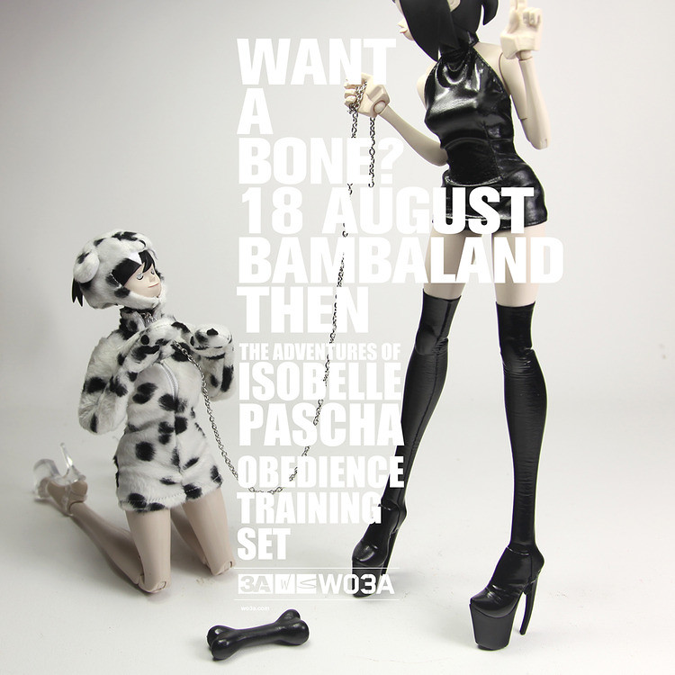 threeA –【BONE DAY!】Isobelle Pascha Obedience Training set