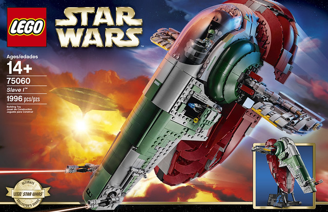 【新增大量官圖 & 販售資訊】威震宇宙的賞金獵人座機！LEGO® 75060《星際大戰》奴隸1號