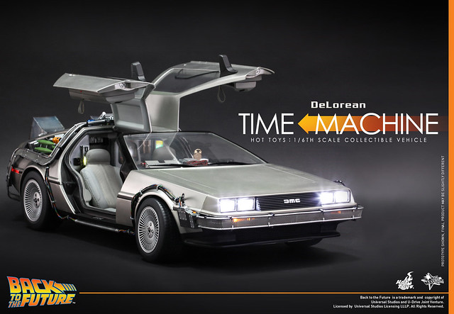 Hot Toys - MMS260 -《回到未來》1/6比例 DeLorean 時光機
