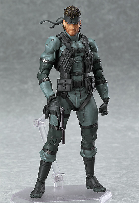 【追加官圖 & 販售資訊公開】figma -《潛龍諜影2》固蛇 Solid Snake
