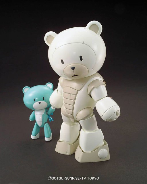 BANDAI  HGBF 1/144 Beargguy F (Family)模型