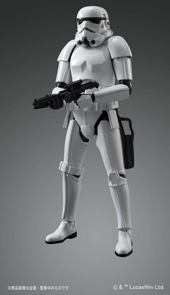 大量徵兵的機會來了！BANDAI《星際大戰》模型系列1/12 比例帝國風暴兵