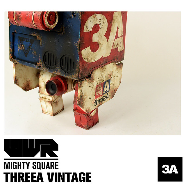 threeA – WWR【MIGHTY SQUARE】World War Robot 超級大方塊亂鬥| 玩具