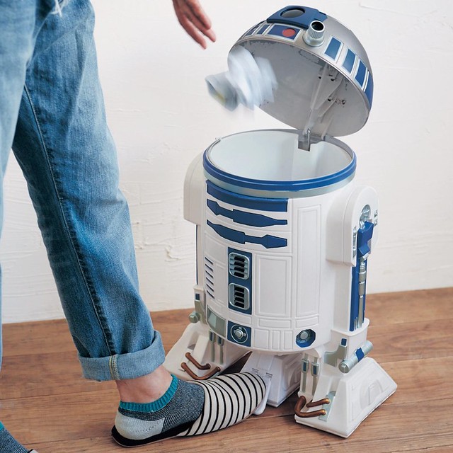 處理垃圾也很在行！萬能R2-D2垃圾桶再登場！