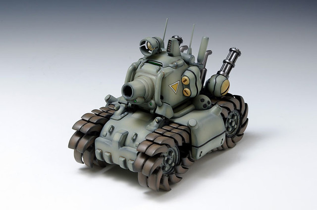 WAVE《越南大戰》Metal Slug 戰車 1/24 組裝模型