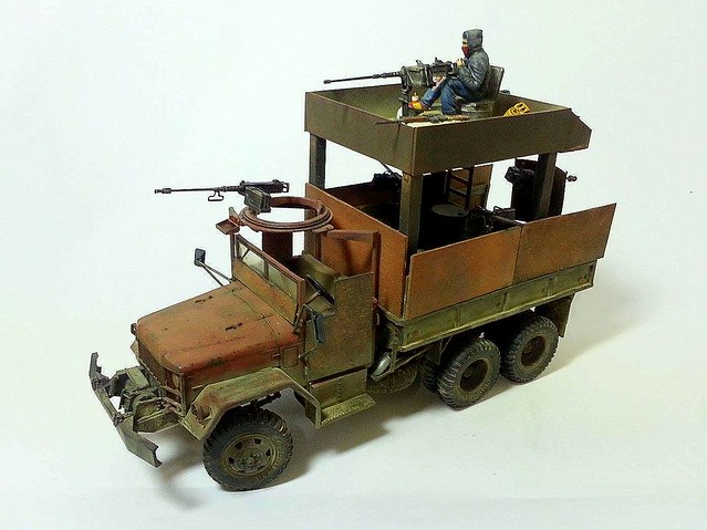 【玩具人’頭殼壞壞’投稿】Armed civilian GUN TRUCK (民用武裝卡車)