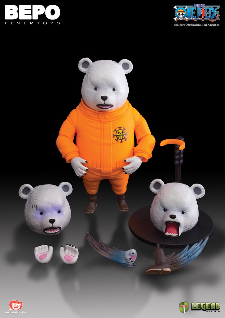 重現多種模樣相當爆笑！ Fever Toy 推出《海賊王》超可動「培波」！～