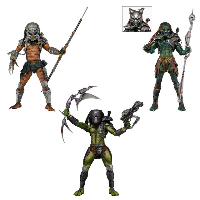 NECA 第十三彈【終極戰士】Predator 7 吋人偶作品 終極戰士大比拚