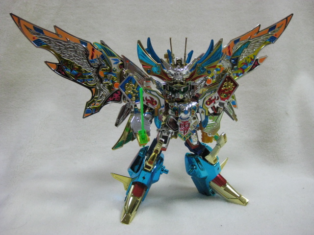 SDガンダム BB戦士 號斗丸 結晶輝羅鋼 天空鳳凰翼形態