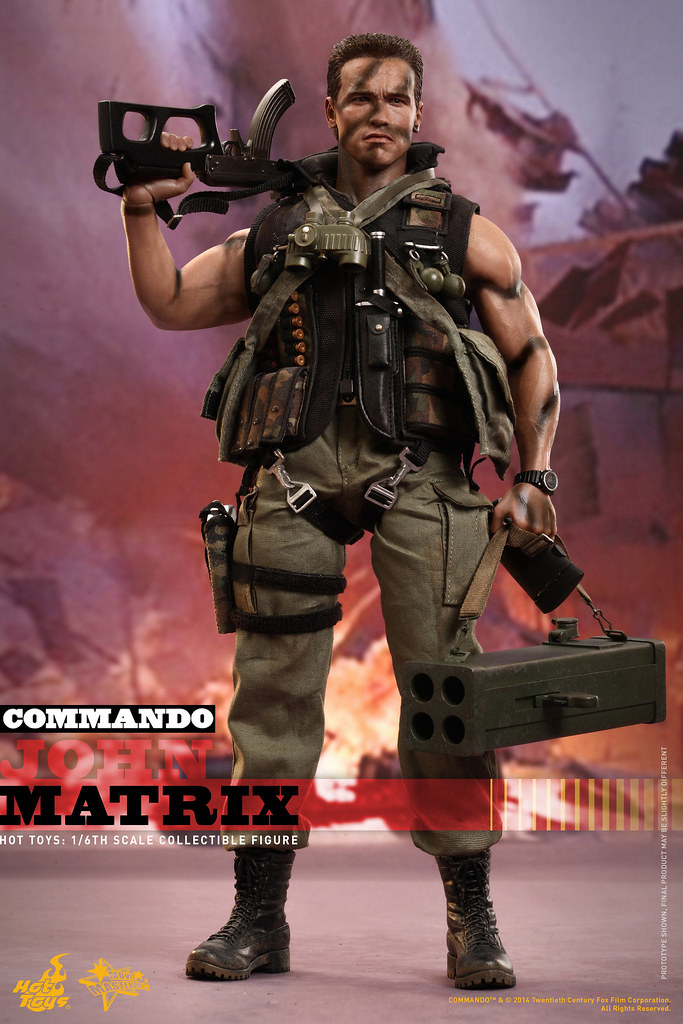 Hot Toys – MMS276 – 《魔鬼司令》: 1/6比例 約翰‧馬特里克斯