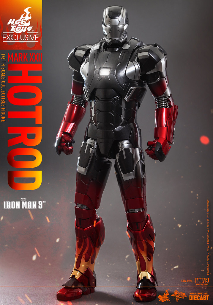 Hot Toys - MMS272D08 - 《鋼鐵人3》1/6比例鋼鐵人馬克22“火柱”