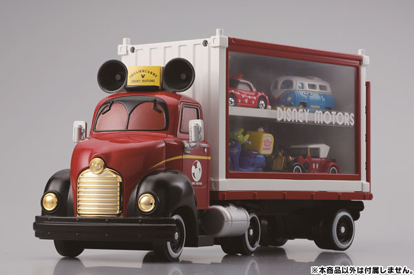 TAKARA TOMY【米奇展示貨櫃車】DISNEY MOTORS Dream Carry + Container