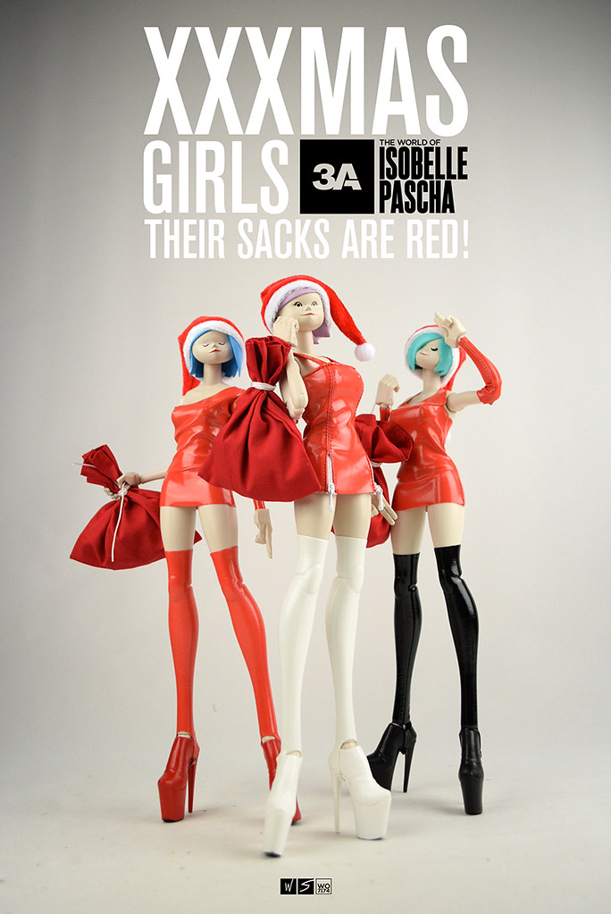 threeA – Isobelle Pascha【XXXMAS GIRLS】聖誕快樂樂女郎 SACK GRIPPING HANDS