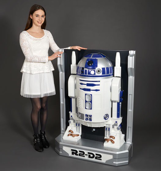 3D WALL FIGURE 1/1 星際大戰 R2-D2 