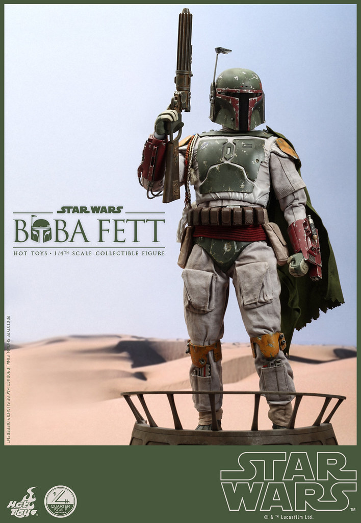 傳奇的賞金獵人『波巴‧費特』Hot Toys 1/4 比例系列登場！