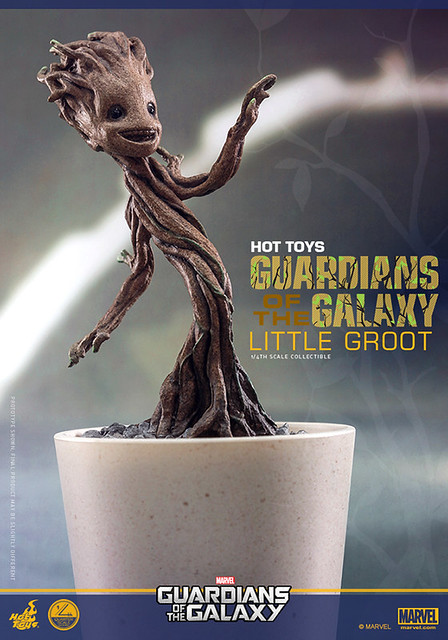 Hot Toys – QS004 – 《星際異攻隊》1/4 比例 盆栽葛魯特