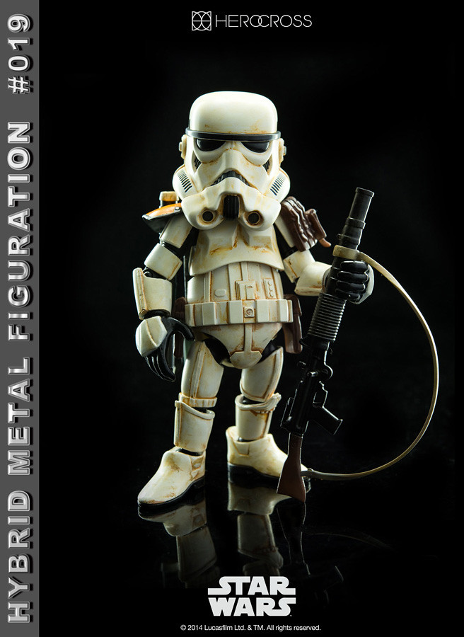 HEROCROSS – 《星際大戰》Hybrid Metal Figuration #019 帝國沙漠兵(小隊長 ver.) 