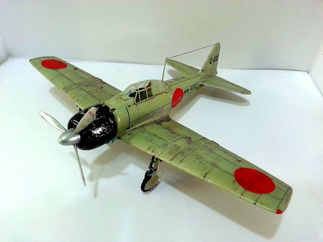 【玩具人’頭殼壞壞’投稿】TAMIYA 1/48 零式艦上戰鬥機 三二型
