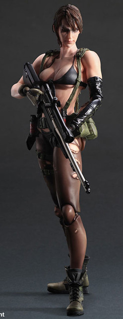 PlayArts 改 – 《潛龍諜影 V：幻痛》性感美女狙擊手「Quiet」公開！