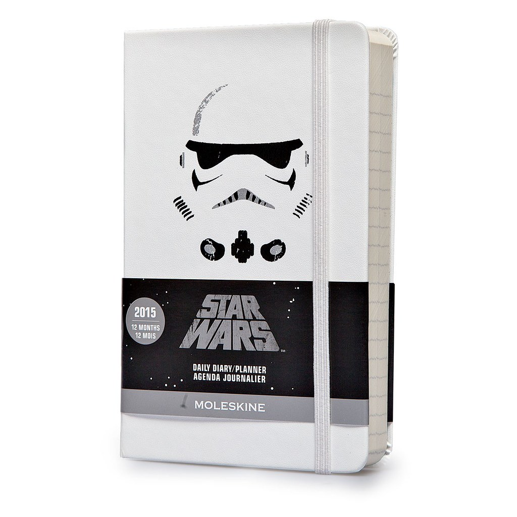 MOLESKINE【2015 星際大戰行事曆】Star Wars 頭盔主題限定行事曆 