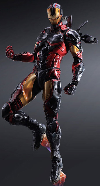 Play Arts 改 MARVEL COMICS 變體版鋼鐵人