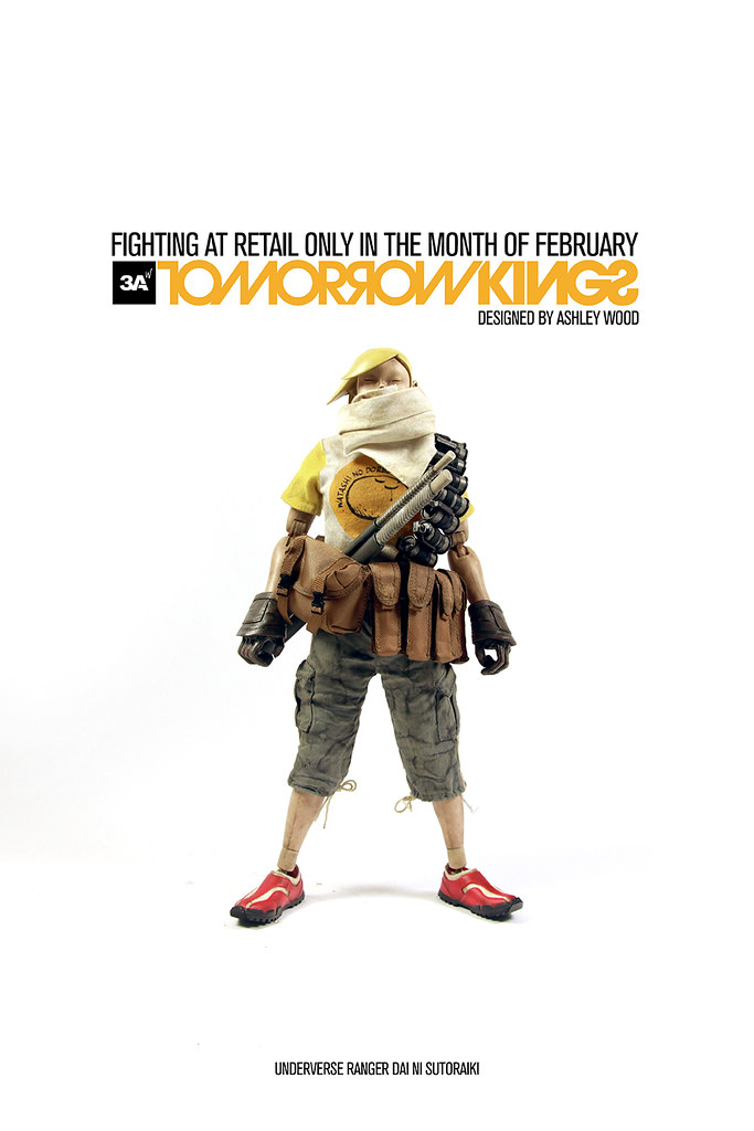 【官圖更新】threeA TOMORROW KINGS 系列【SENSAI KōGEKI & DAI NI SUTORAIKI】先制攻擊 & 二次攻擊明日帝 零售通路限定 1/6 比例