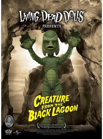 MEZCO Living Dead Dolls 系列【黑湖妖潭】半魚人Creature from