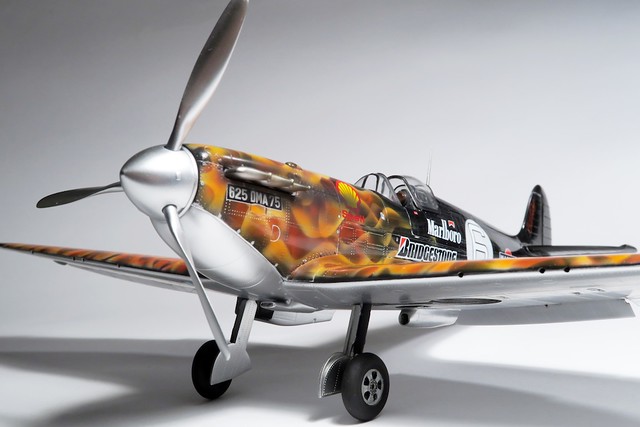 【玩具人'Sampson WS Yu’投稿】Supermarine Spitfire on fire!!