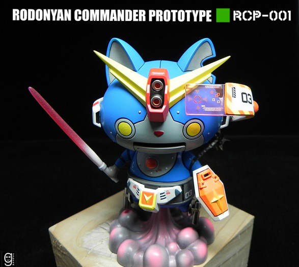 【玩具人goahead投稿】妖怪手錶機械貓改造Rodonyan Commander Prototype