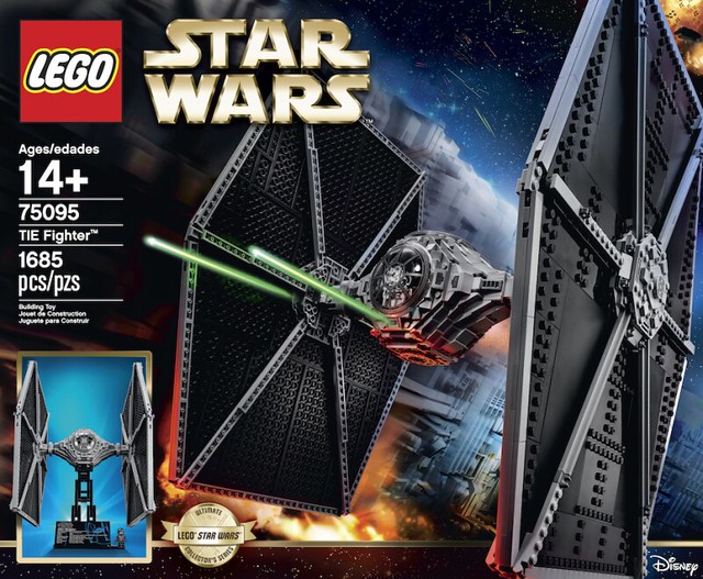精緻比例有夠威～ 銀河帝國 主力戰機！LEGO 75095 TIE Fighter